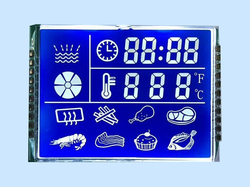 LCD段碼顯示屏，映照時代的透明窗口
